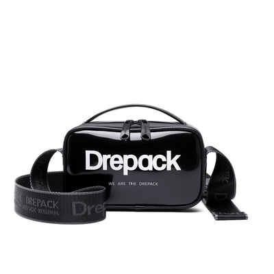 Bolso Bandolera Transparente Asimétrico con Estampado Moderno - Image 7