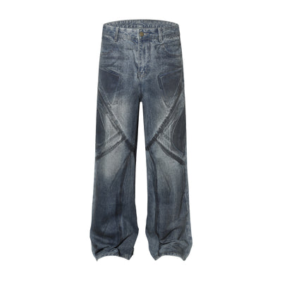 Pantalones Vaqueros Vintage Personalizados con Lavado Desgastado - Image 6