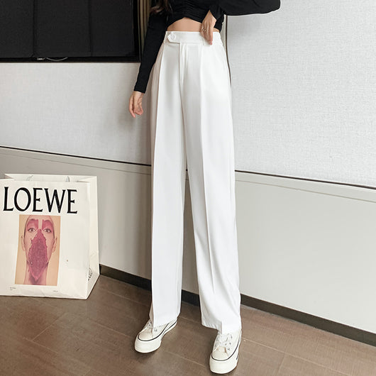 Traje de Otoño para Mujer con Pantalón Ancho Elegante - Image 5