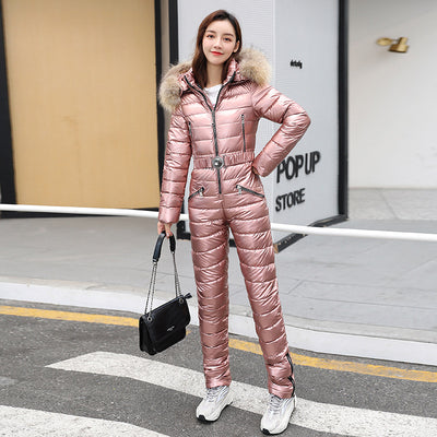 Chaqueta Acolchada Dos Piezas Reductora de Cintura para Mujer - Image 11