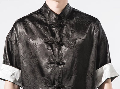 Camisa Casual de Manga Corta con Estilo Versátil - Image 18