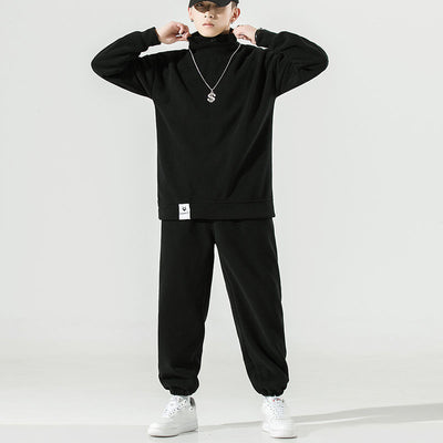 Conjunto Casual de Polar Grueso para Hombre Talla Grande - Image 2