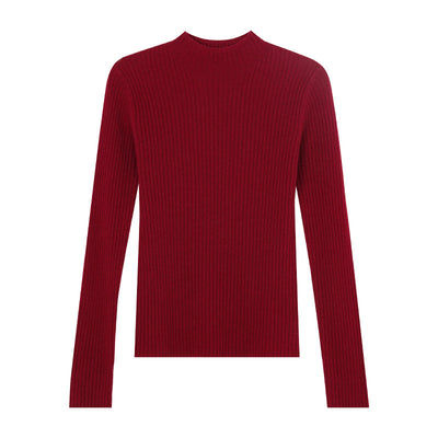 Suéter Cuello Alto Mujer en Lana Tejida - Image 11