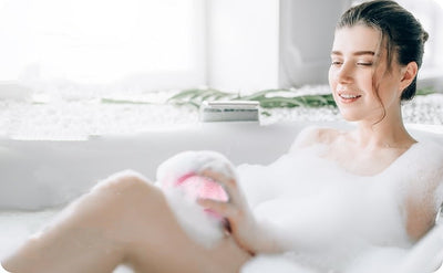Toalla Exfoliante para Espalda con Cepillo de Limpieza Profunda - Image 15