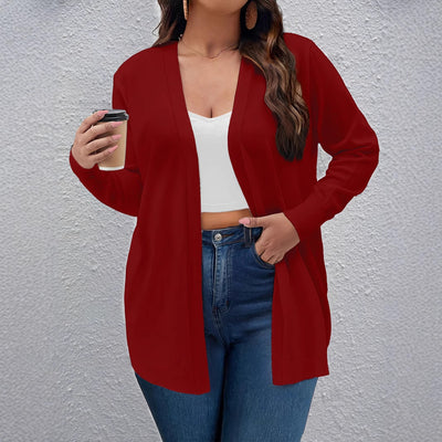 Cardigan Elegante Mujer Básico Versátil