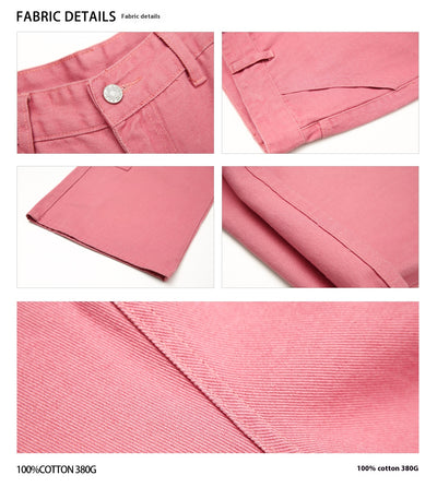 Overol Ancho de Pierna con Bolsillos Grandes - Jeans Casual - Image 15