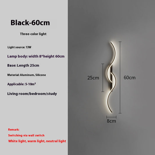 Lámpara de Pared Minimalista para Dormitorio y Pasillos - Image 2
