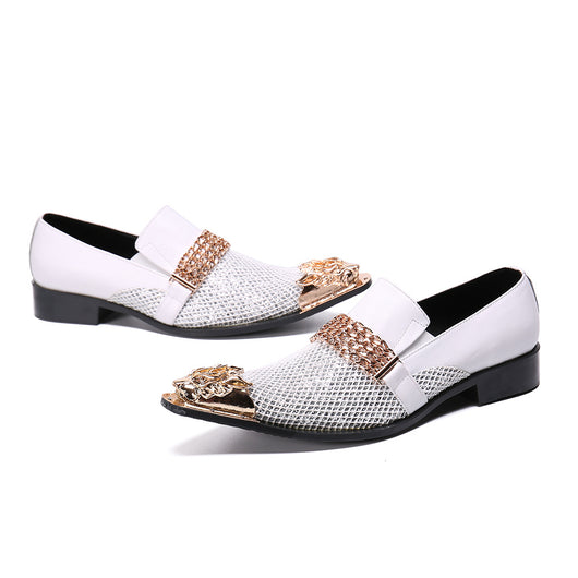 Zapatos de Vestir de Cuero con Alza Interna Estilo Británico - Image 4