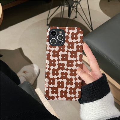 Funda Retro Flores para Teléfono - Protección Suave - Image 11