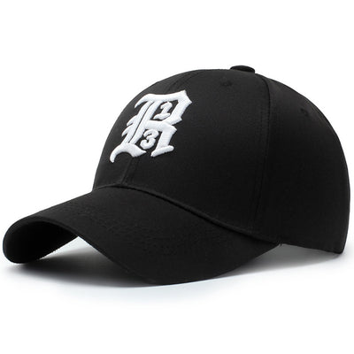 Gorra de Béisbol Coreana con Bordado de Letras - Image 3