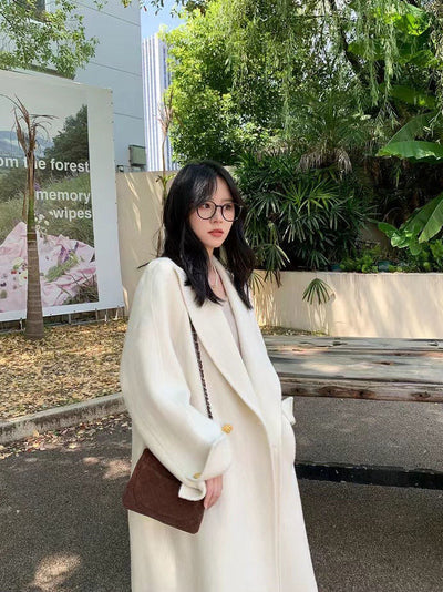 Abrigo de Lana Oversize Tipo Blazer Largo - Image 20