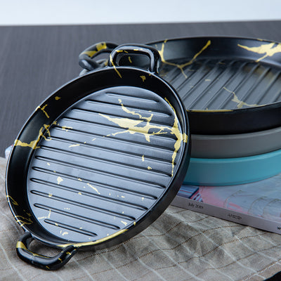 Plato Occidental Melamina Binaural para Barbacoa Creativa - Image 4
