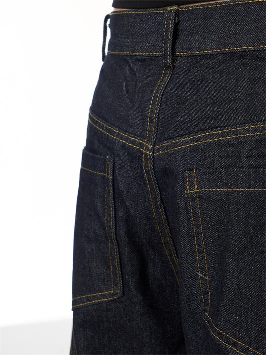 Pantalones Jeans Anchos Patchwork Salchicha Mujer - Casual y Cómodo - Image 21