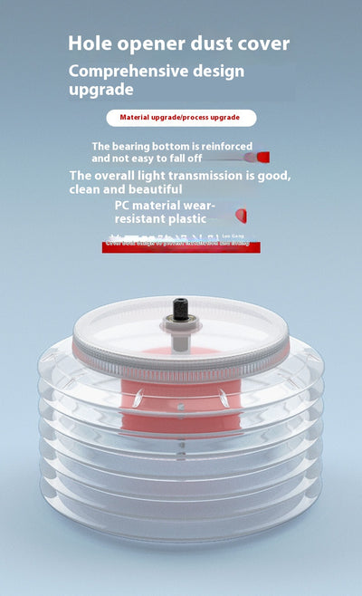 Taladro Percutor Eléctrico con Cubierta Antipolvo y Asa Ergonómica - Image 21