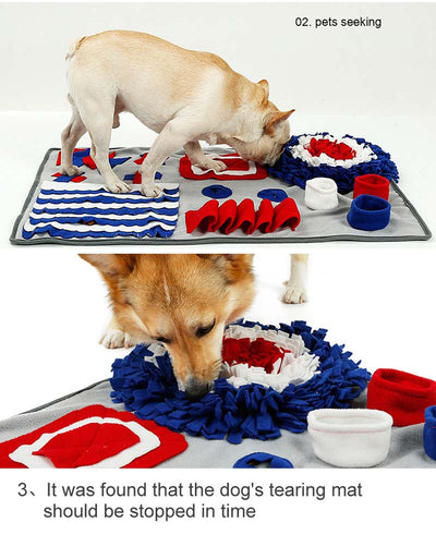 Manta de Entrenamiento Olfativo para Mascotas con Texturas Interactivas - Image 10