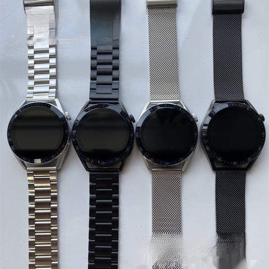 Reloj Inteligente GT3 con Pantalla Redonda - Monitor de Frecuencia Cardíaca, Oxígeno y Presión Arterial