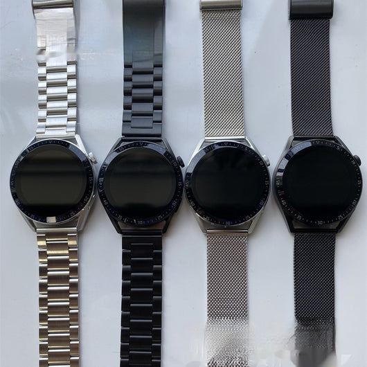 Reloj Inteligente GT3 con Pantalla Redonda - Monitor de Frecuencia Cardíaca, Oxígeno y Presión Arterial