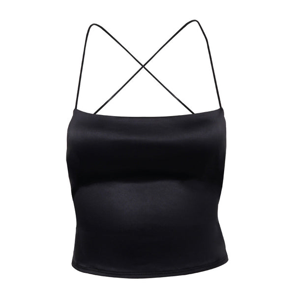 Blusa Ajustada sin Tirantes Doble Capa Impermeable para Mujer - Image 4