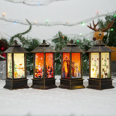 Lámpara Navideña LED Portátil Santa Claus - Luz Decorativa a Batería para Interior y Exterior - Image 29