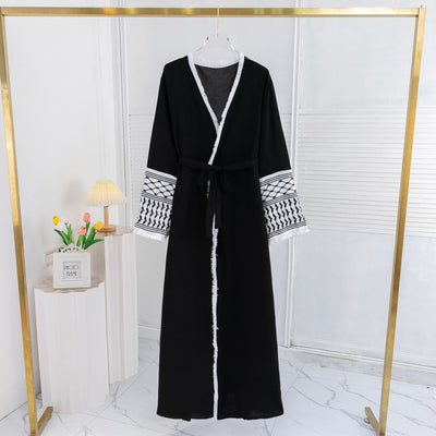Cardigan Elegante con Bordados para Vestido Musulmán Mujer - Image 3