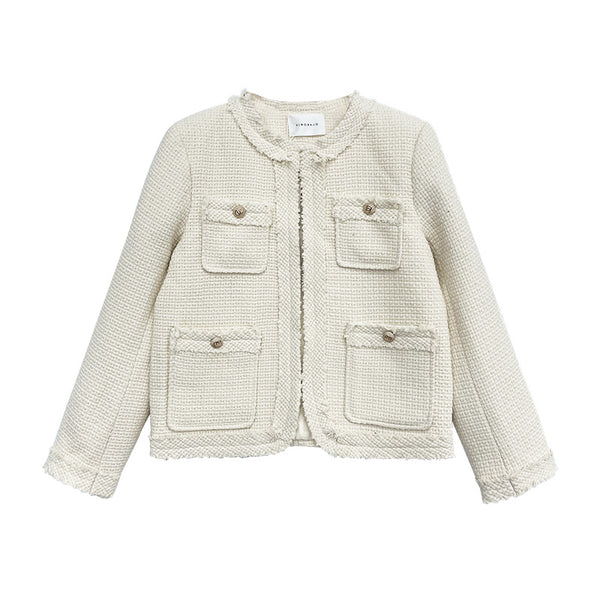 Blazer Minimalista de Color Sólido para Mujer - Image 4