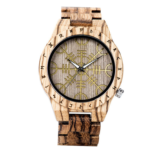 Reloj de Madera Ebony Leisure - Elegancia Natural - Image 4