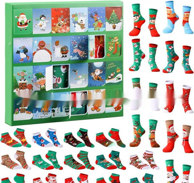Calcetines Navideños Sorpresa en Caja - Decoraciones Temáticas Miniatura - Image 7