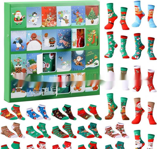 Calcetines Navideños Sorpresa en Caja - Decoraciones Temáticas Miniatura - Image 7