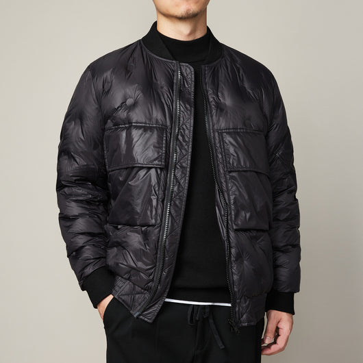 Chaqueta de Plumón Gris para Hombre - Abrigo Deportivo Térmico Invierno - Image 6