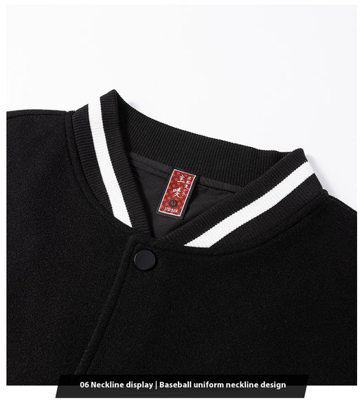 Chaqueta Vintage de Gamuza con Bordado Nacional Holgada para Hombre - Image 16