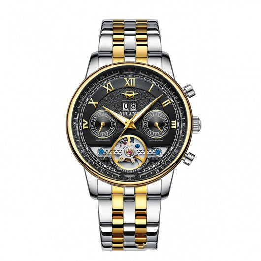 Reloj Automático para Hombre con Fases Lunares y Diseño Empresarial - Image 6