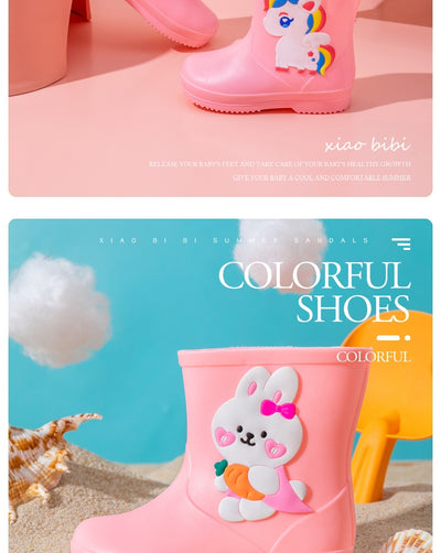Botas Impermeables Antideslizantes con Diseños Infantiles - Image 10
