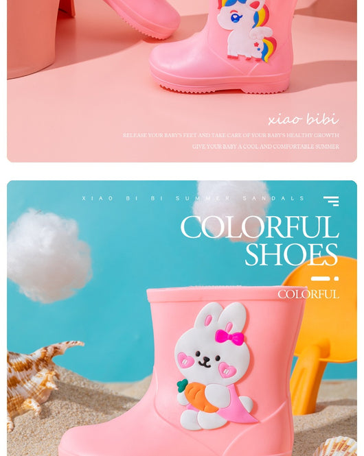 Botas Impermeables Antideslizantes con Diseños Infantiles - Image 10