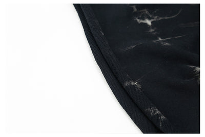 Gorro Tie-Dye de Felpa Negra para Hombre y Mujer - Otoño e Invierno - Image 4