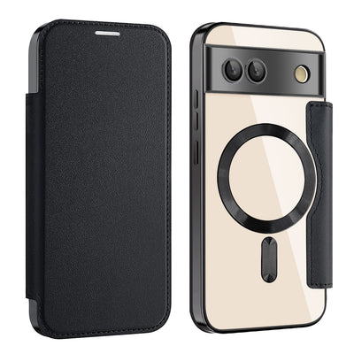 Funda de Cuero para Celular con Cierre Magnético y Tarjetero - Image 14