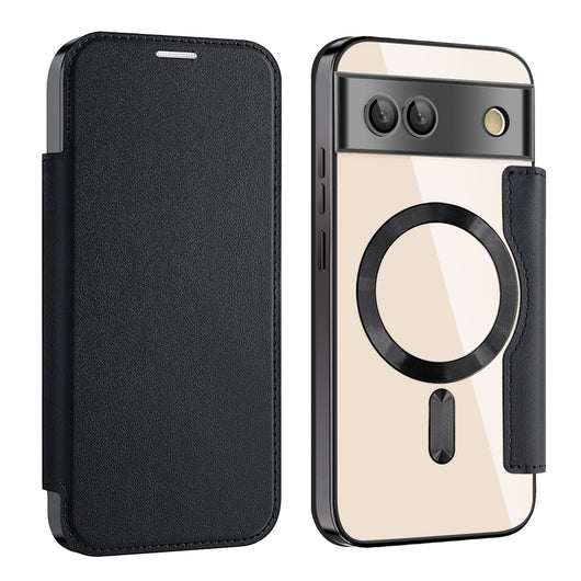 Funda de Cuero para Celular con Cierre Magnético y Tarjetero - Image 14