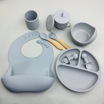 Set de Alimentación Complementaria con Ventosa y Tazón de Silicona - 9 Piezas - Image 16