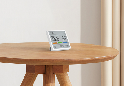 Reloj Higrómetro Portátil con Memoria y Función Adhesiva - Image 3