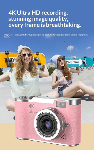 Cámara Digital 4K con Sensor de Alta Resolución para Fotos y Selfies - Image 10
