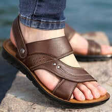 Zapatos de Cuero Genuino Transpirables para Hombre - Comodidad Casual para Todas las Edades - Image 14