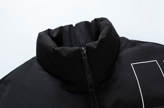 Chaqueta Acolchada de Plumón de Pato Blanco para Hombre - Cálida y Ligera - Image 13