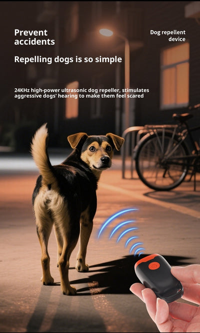 Ahuyentador Ultrasónico Portátil para Perros y Gatos - Entrenamiento y Defensa - Image 21