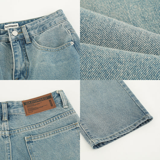 Jeans Rectos Holgados para Hombre - Versátiles y Cómodos - Image 9