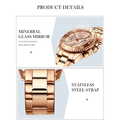 Reloj de Negocios Multifuncional para Mujer - Resistente al Agua - Image 13