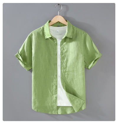 Camisa Casual de Manga Corta para Hombre - Image 17