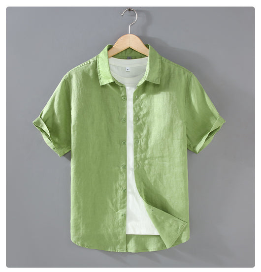 Camisa Casual de Manga Corta para Hombre - Image 17