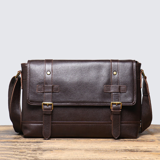 Bolsa de Cuero Vintage para Hombre - Gran Capacidad - Image 3