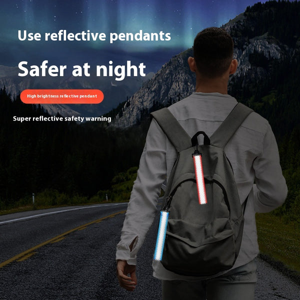 Mochila Escolar con Dije Reflectante para Actividades Outdoor