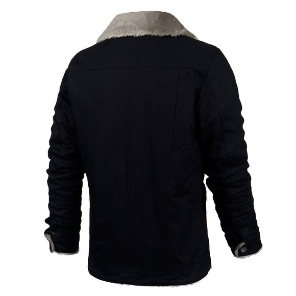 Chaqueta Bomber de Polar Térmica para Hombre