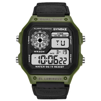 Reloj Deportivo Retro Luminoso Resistente al Agua para Hombre - Image 3